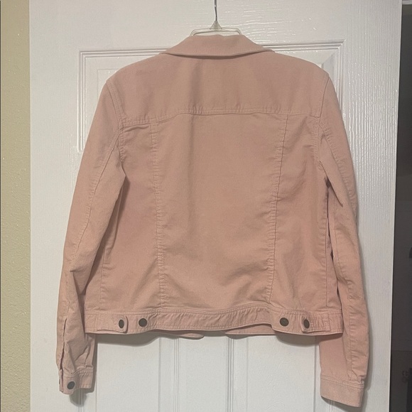 Ralph Lauren Light Pink Corduroy Jean Jacket - Picture 6 of 8